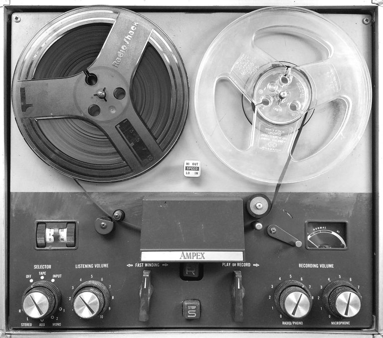 Reel To Reel Recording Tape Analog